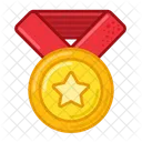 Leer Medaille Preis Symbol