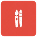 Stick Brush Spa Icon