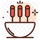 Sticks Cake Making Grinding Icon