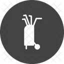 Golf Sticks Bag Icon