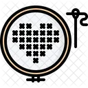 Cross Stitch Needle Icon