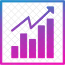 Stock Profit Increase Symbol