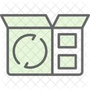 Stock Parcels Rack Packages Icon