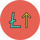 Stocks Finance Litecoin Icon