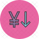 Stocks Finance Yen Icon