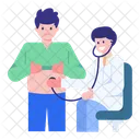 Tummy Checkup Stomach Checkup Treatment Icon