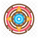 Stone Sun Aztec Icon