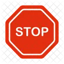 Stop Stop Signboard Signboard Icon