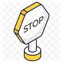 Stop Board  Symbol