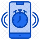 Stopwatch Timer Smartphone Notification Clock Calendar Date Icon