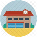 Storage Godown Building Icon