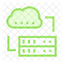 Cloud Mainframe Database Icon