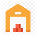 Storage Warehouse Godown Icon