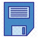 Vintage And Retro Expant Blue Icon