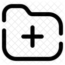 Storage Directory Create Folder Icon