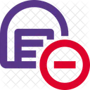 Storage Minus Remove Package Cancel Courier Icon