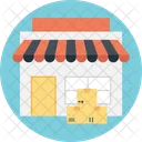 Warehouse Storage Unit Icon