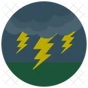 Lightening Cloud Weather Icon