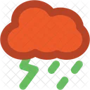 Stormy Thunder Rain Icon