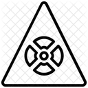 Strahlengefahr Radioaktives Material Atommull Symbol