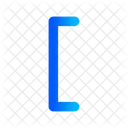 Straight Bracket Left Framework Javascript Symbol