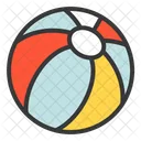 Beachball Ball Spielen Symbol