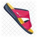 Flat Style Icon Of A Colourful Shoe アイコン