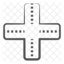 Strassenplatz Schnellstrasse Autobahn Symbol