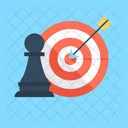 Strategy Campaign Dartboard Icon