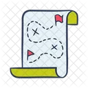 Strategy Paper Plan Strategy Icon