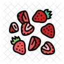 Strawberry Composition Freshness Icon