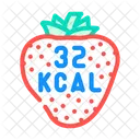 Strawberries Calories  Icon