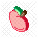 Heart Shaped Fruit Icon