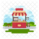 Marketplace Street Food Food Kiosk Icon