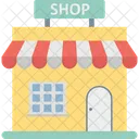 Street Shop Kiosk Food Stand Icon