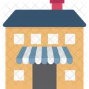 Street Shop Kiosk Food Stand Icon