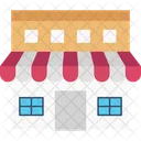 Street Shop Kiosk Food Stand Icon