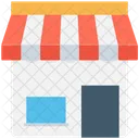 Kiosk Food Stand Icon