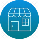 Street Shop Kiosk Food Stand Icon