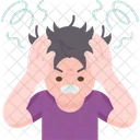 Stress Tension Panic Icon