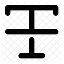 Strikethrough Text Formatting Icon