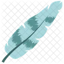 Striped Feather Feather Plumage Icon