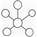 Topologie Structure Moleculaire Topologie Composee Icône