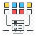 Structured Data Database Structure Icon