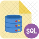 Structured Query Language Website Server Icon