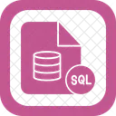 Structured Query Language Website Server Icon