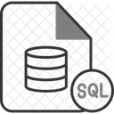 Structured Query Language Website Server Icon