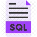 Structured Query Language Data File File File Type Icon