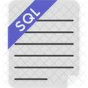 Structured Query Language Data File File File Type Icon