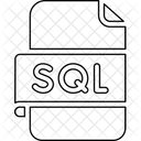 Structured Query Language Data File File File Type Icon